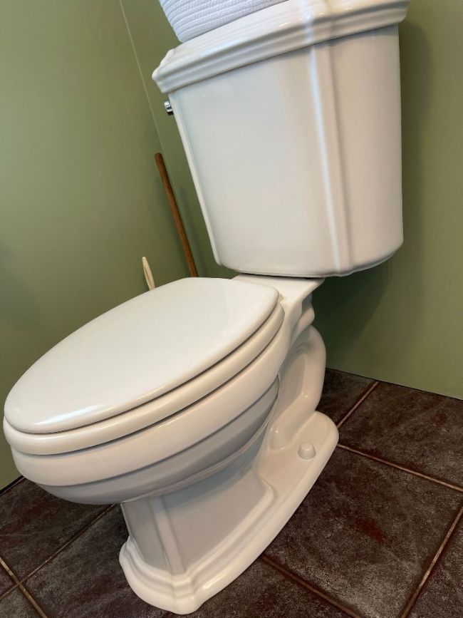 Deep Cleaning of Toilet After