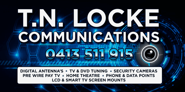 Business Card — T.N Locke Communications In Kirwan, QLD
