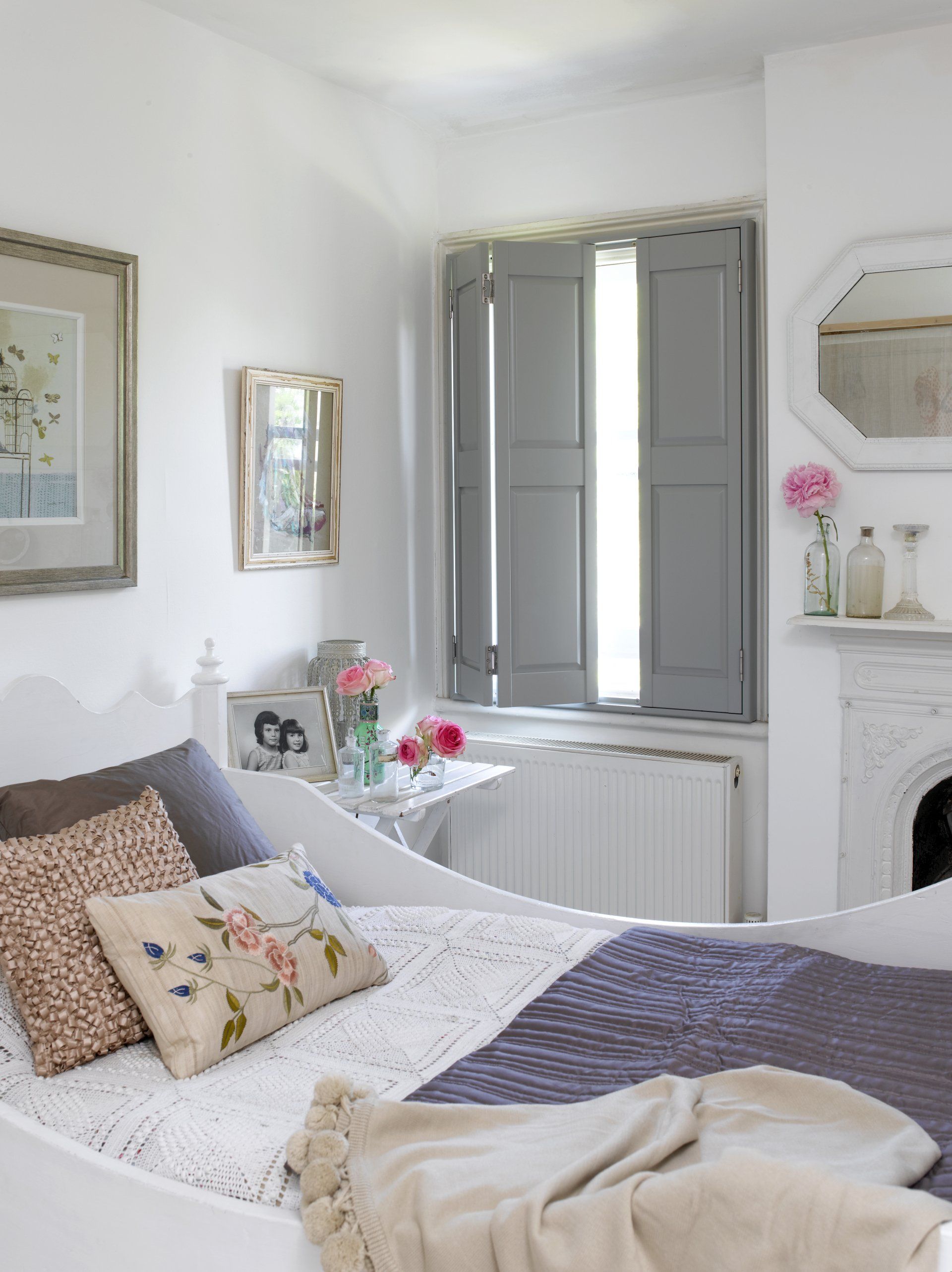 Solid panel shutters