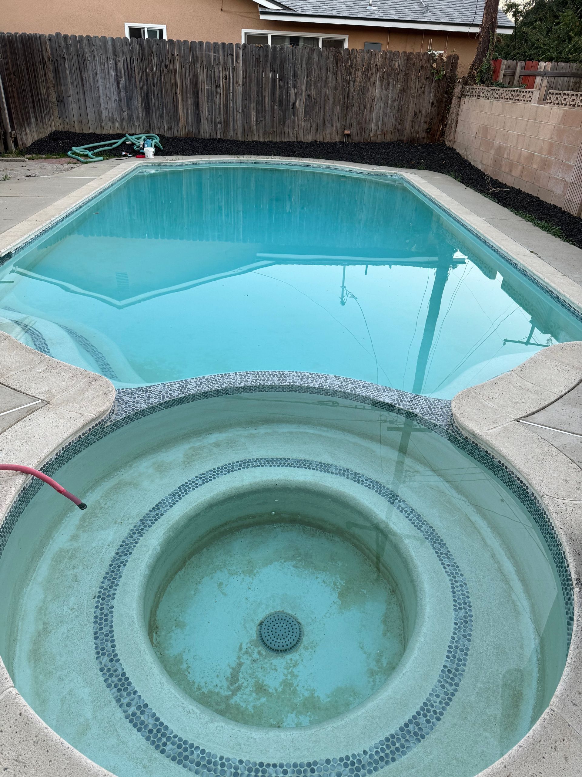 Pool Drain & Deep Cleaning, Green Pool Cleanup, Pool Recovery Service, Algae Removal, Stain & Buildup Removal, Pool Refill & Water Balancing, Pool Startup Service