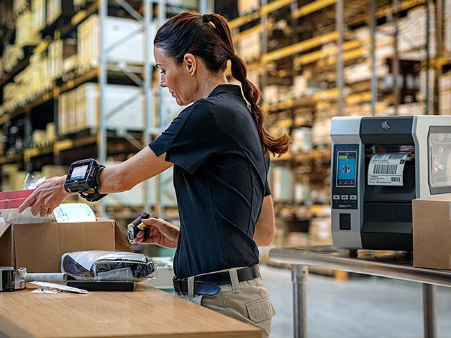 Merkeutstyr, etikettskrivere, zebra, honeywell