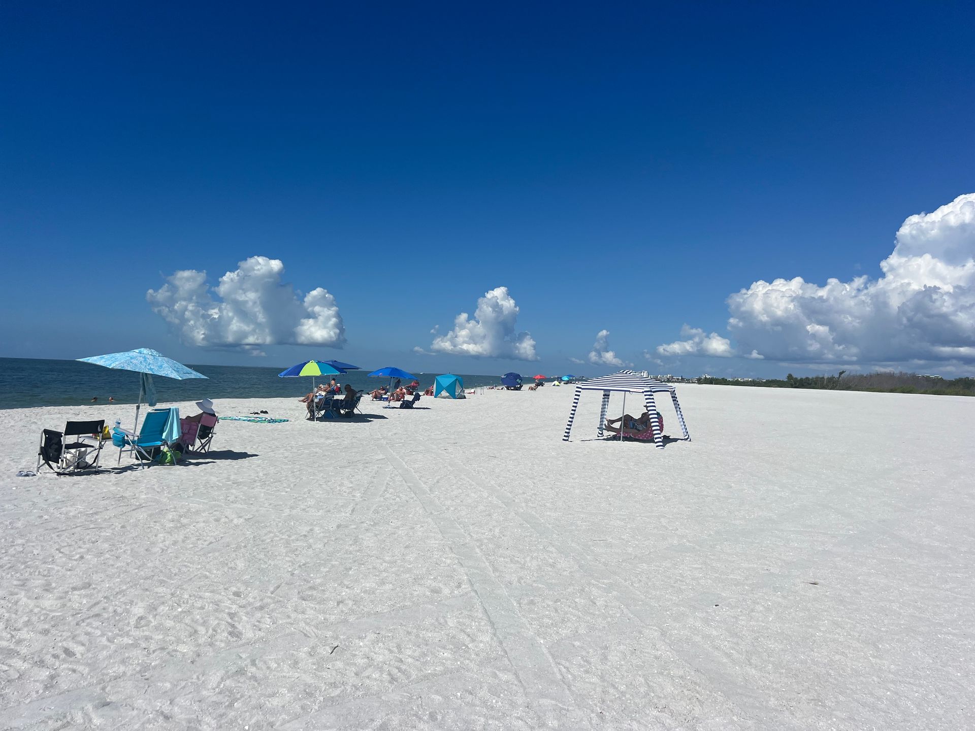Beach renourishment Lovers Key State Park