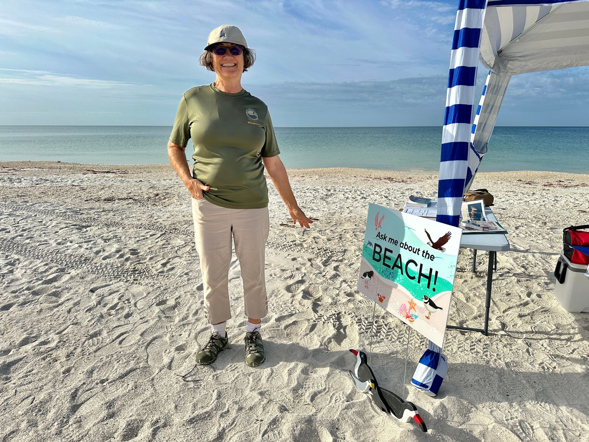 Lovers Key State Park volunteers, bird and turtle nesting