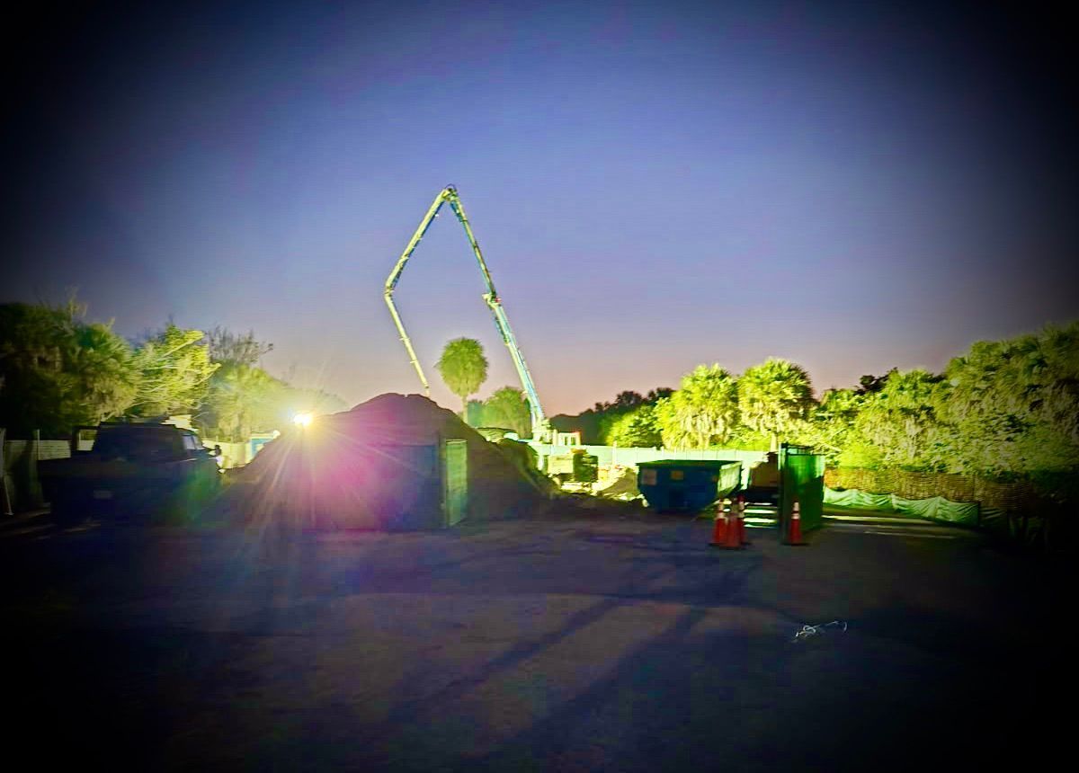 New ranger station is being built to current hurricane code elevation and ADA accessibility