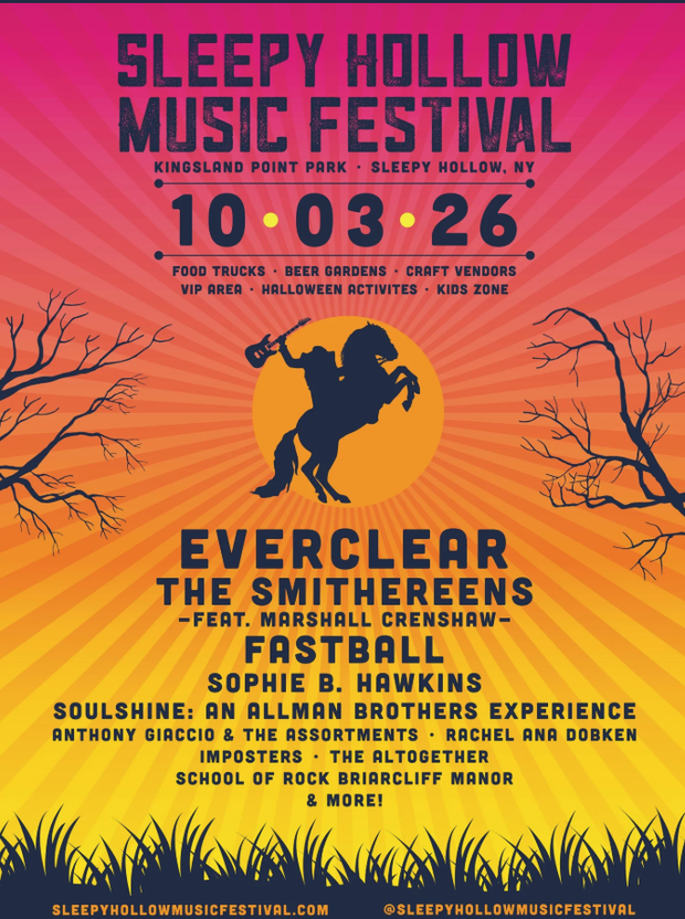 Sleepy Hollow music festival poster