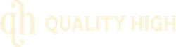 quality high boutique dispensary logo, cream.