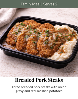 Breaded Pork Steaks