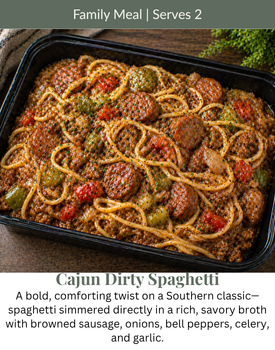 Cajun Dirty Spaghetti