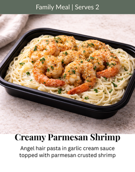 Creamy Parmesan Shrimp