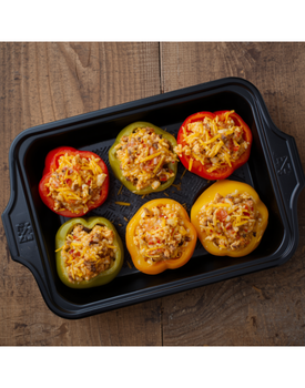 Buffalo Chicken Stuffed Peppers