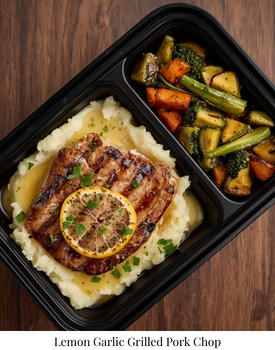 Lemon Garlic Grilled Pork Chop