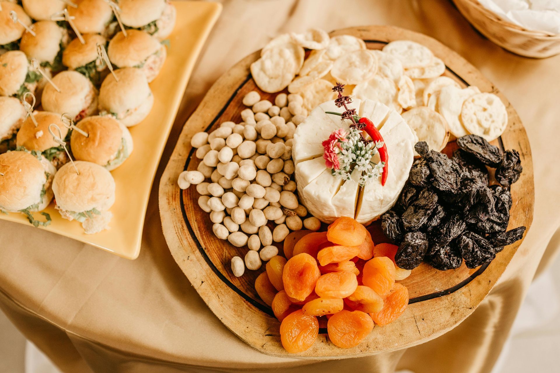 Elegant cheese board and catering display for events in Monroe, GA