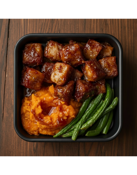 Honey Garlic Pork Belly Bites