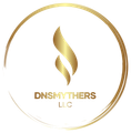 Gold logo: stylized flame inside a gold circle, with 