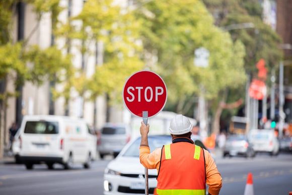 Directing Traffic — Traffic Control Services in Bundaberg,QLD
