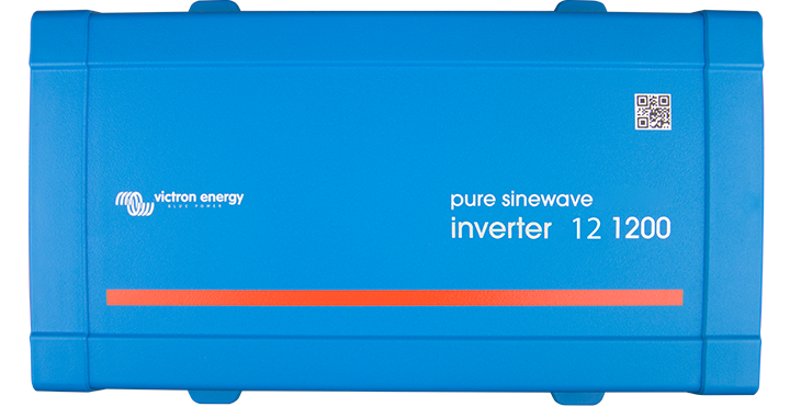 A blue box with the word inverter on it.