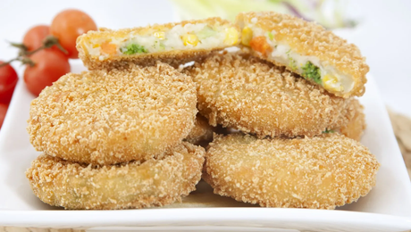 Crumbed Vege Patties, Product of  Bayview Foods