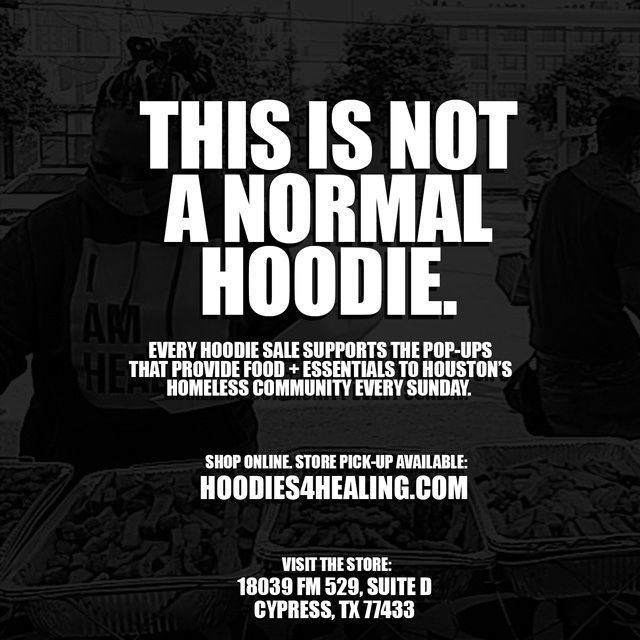 A poster that says this is not a normal hoodie