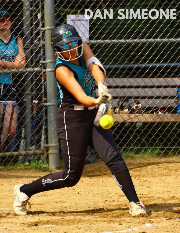 highschool softball hitter