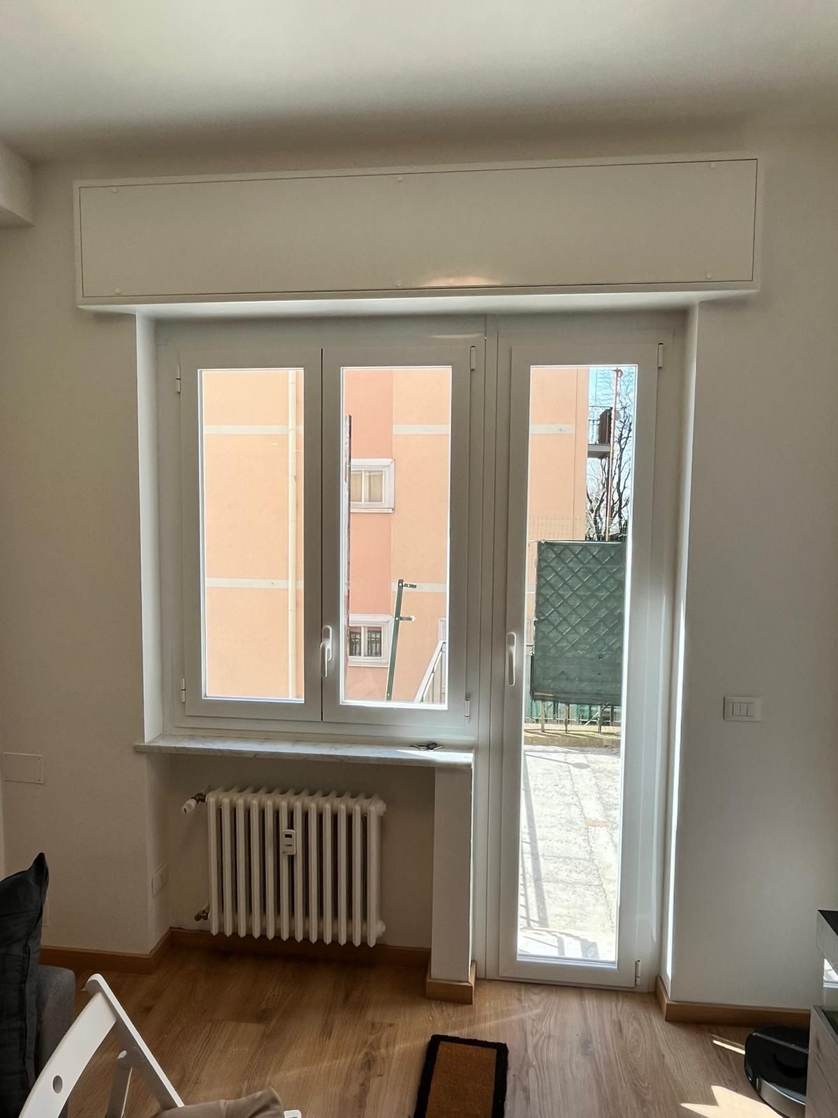 porta con finestra a 2 battenti