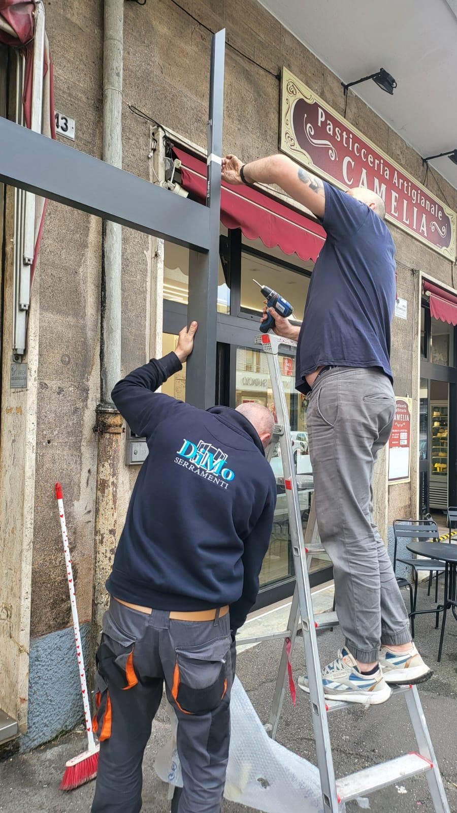 produzione e montaggio infissi in alluminio