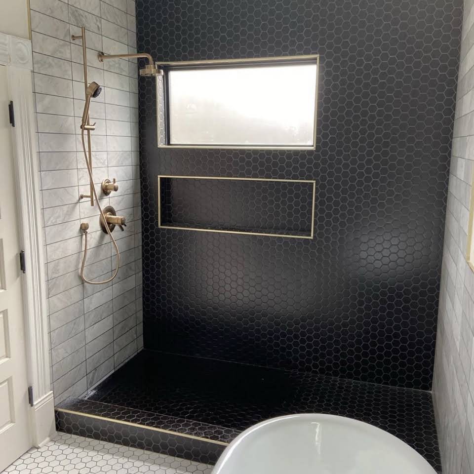 Modern Shower — Newberg, OR — Titan Plumbing Co