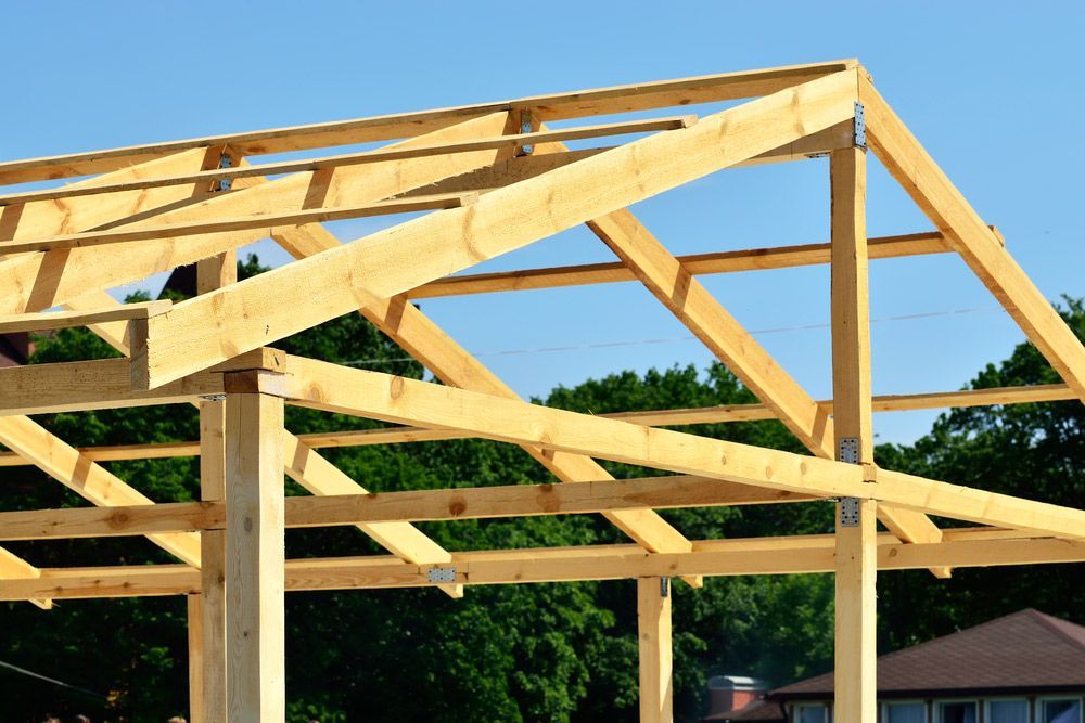 A Custom Residential Roof Trusses
