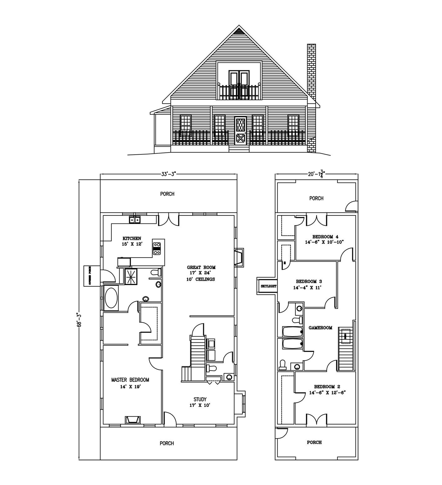 a black and white floor plan of a house