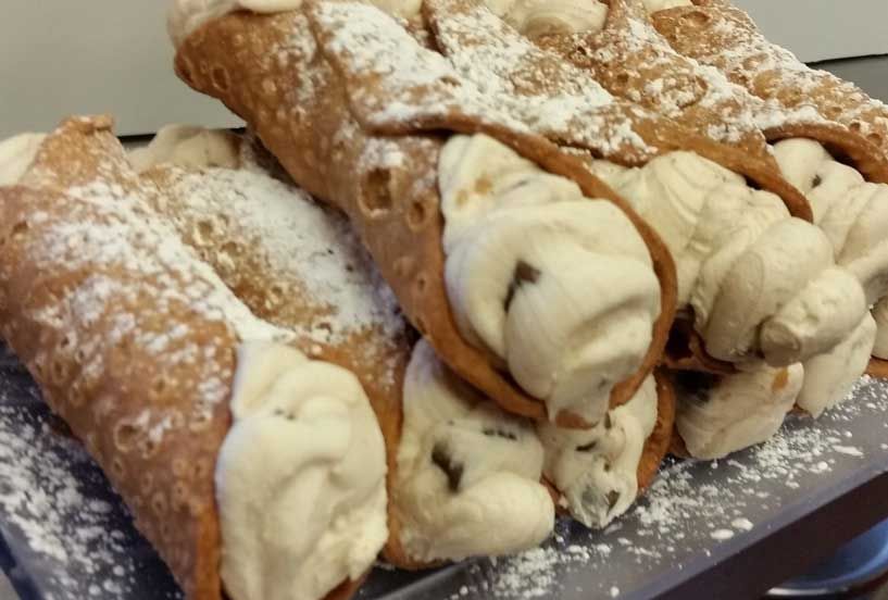 Cannolis at Authentic Italian Market, Restaurant and Bakery -Scittino's Italian Market Place - Catonsville,MD