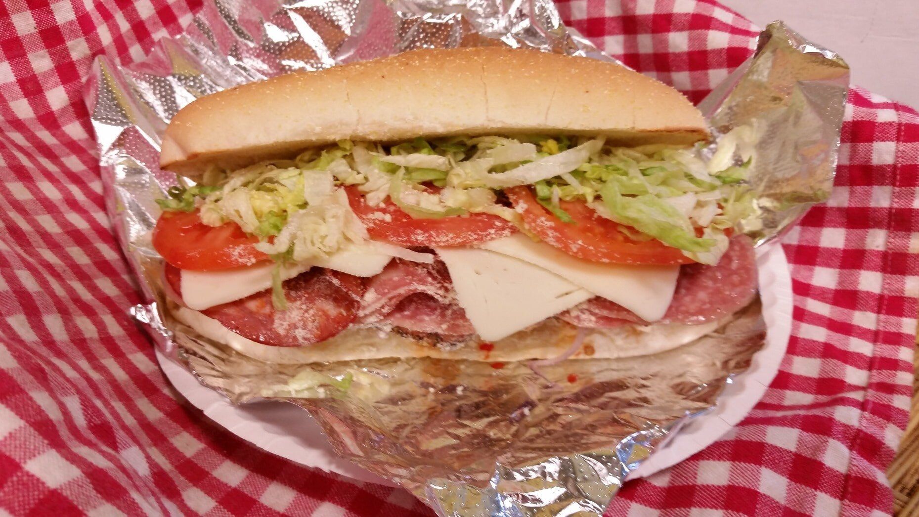 Italian Cold Cut Sub at Authentic Italian Market, Restaurant and Bakery - New York Style Pizza in Catonsville, MD