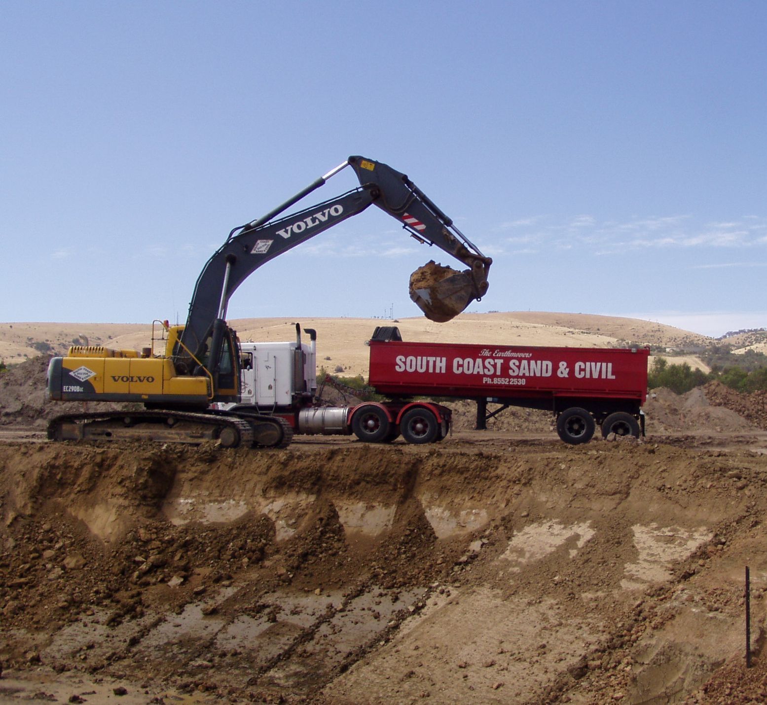 Earthworks — Victor Harbor, SA — South Coast Sand & Civil