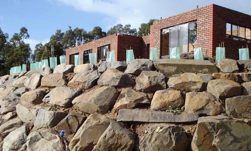 Landscaping & Rock Walls — Victor Harbor, SA — South Coast Sand & Civil