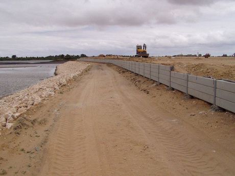 Road Leading to a Body of Water — Victor Harbor, SA — South Coast Sand & Civil