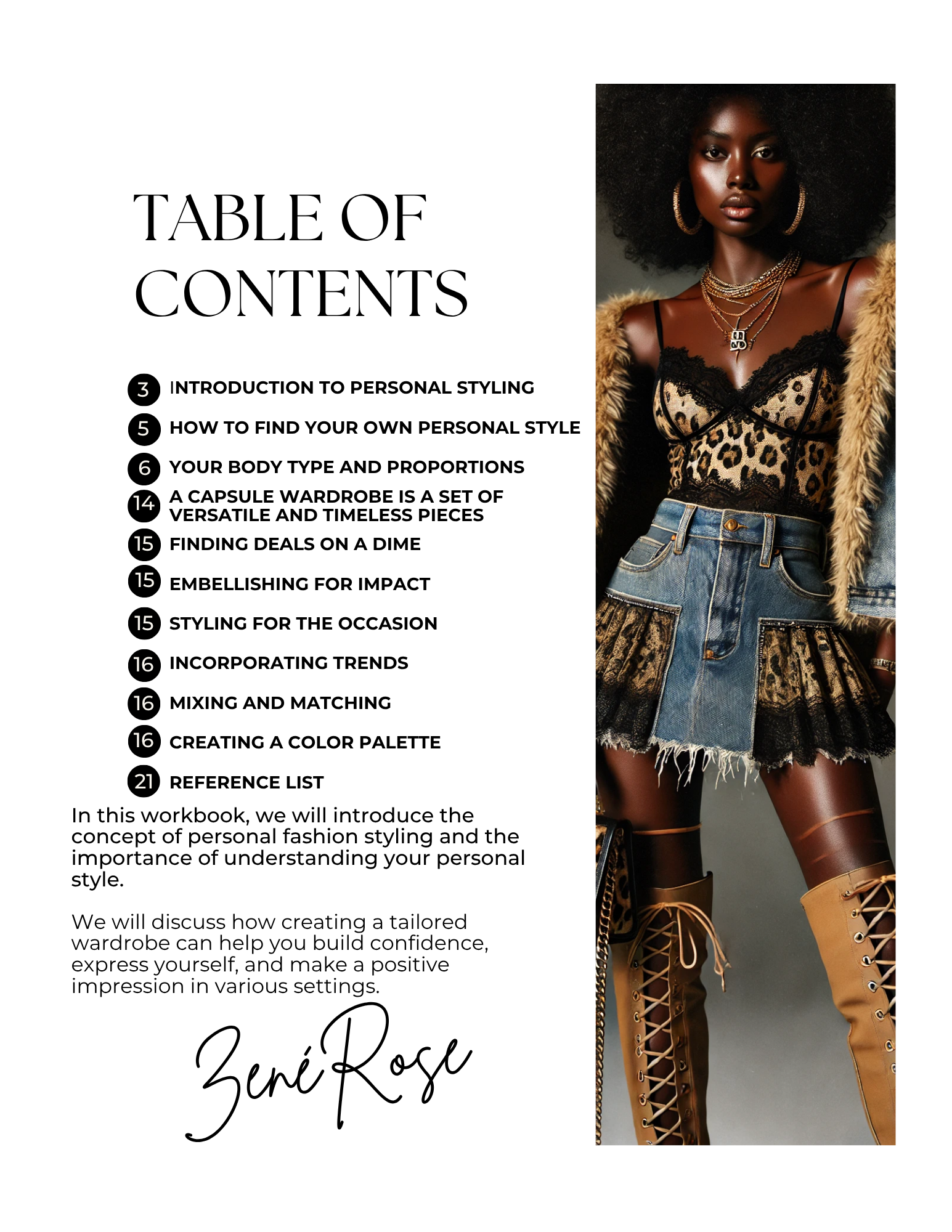 Styling 101 with Zené ebook