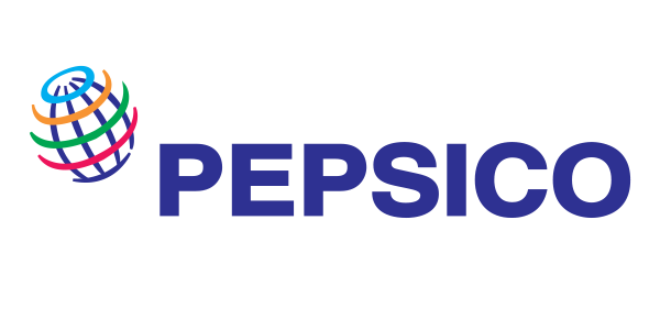The logo for pepsico has a globe on it.