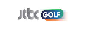 A logo for jtbc golf is shown on a white background.