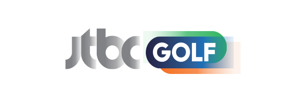 A logo for jtbc golf is shown on a white background.