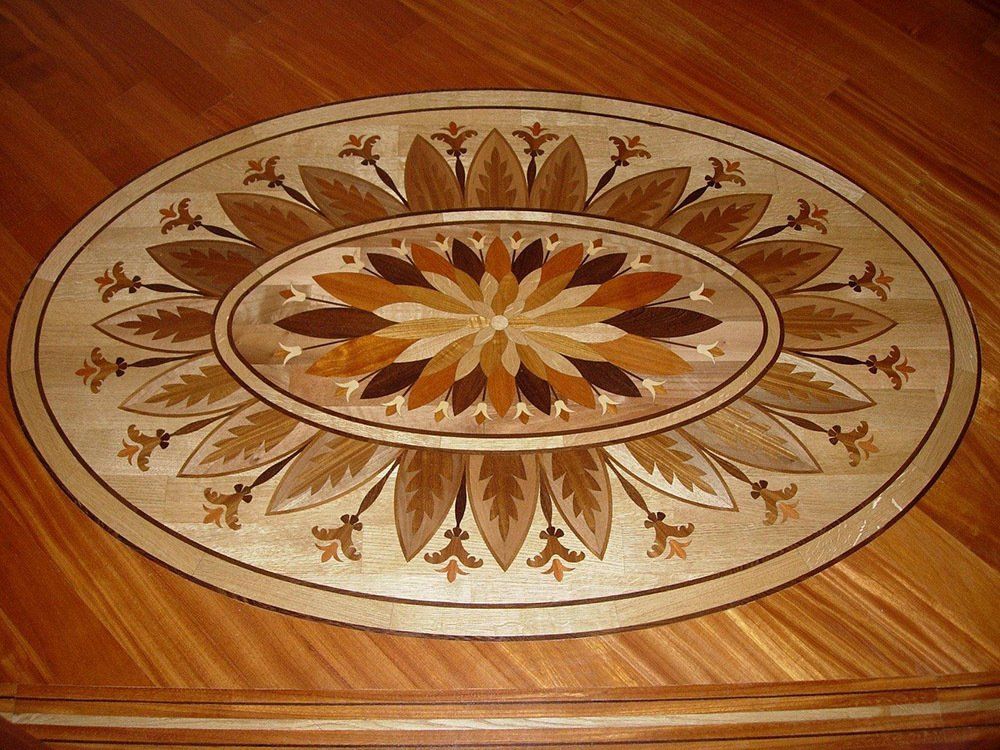 Pavimenti intarsiati e decorati