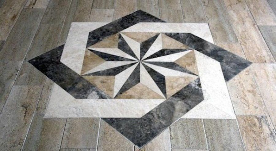 Pavimenti intarsiati e decorati