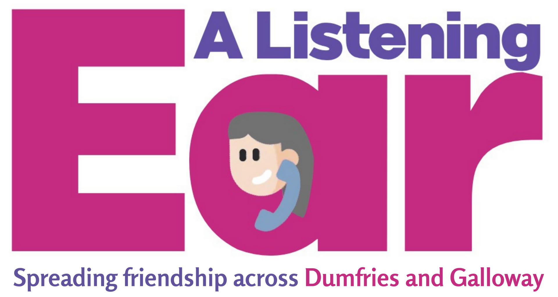 A Listening Ear is a befriending charity set up to tackle loneliness and isolation in Dumfries and Galloway