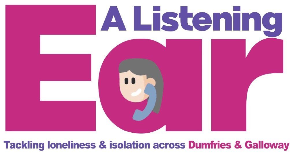 A Listening Ear is a befriending charity set up to tackle loneliness and isolation in Dumfries and Galloway