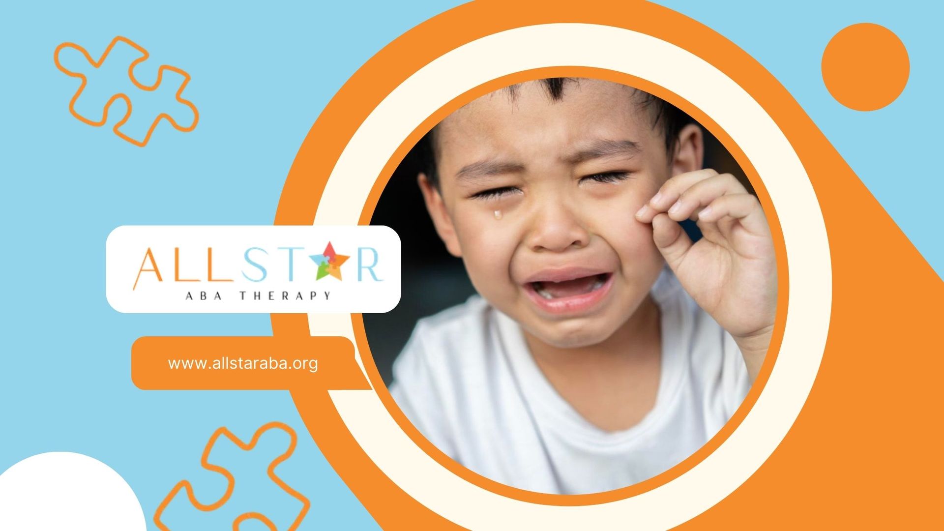 A young boy is crying while talking on a cell phone.