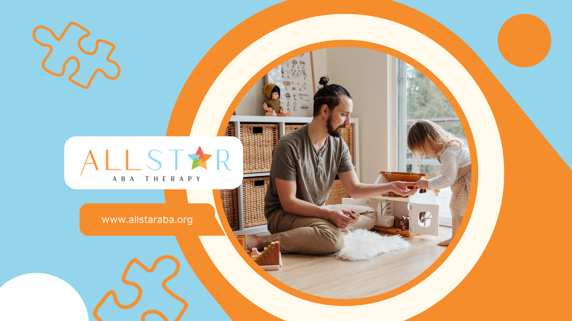 A man is sitting on the floor playing with a child.