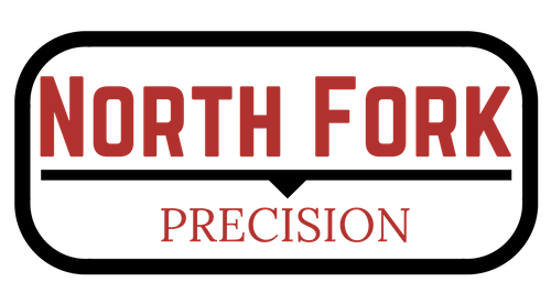 CNC Machine Logo - North Fork Precision