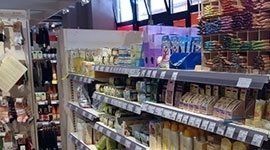 supermercato di prodotti bio