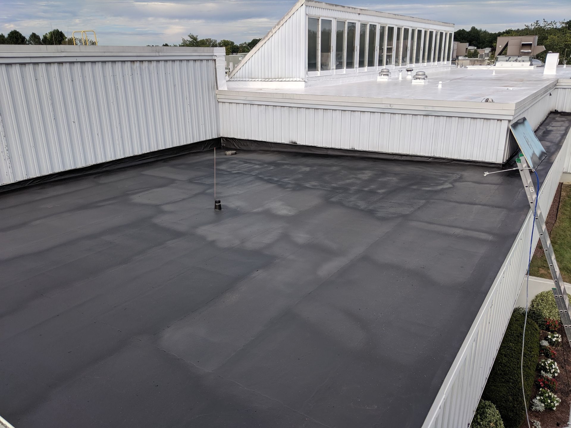 Silicone Roof System — Hartford, CT — Seamless Roof Systems