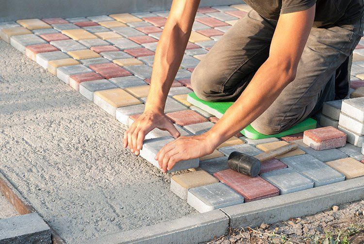 Masonry — Laying Sidewalk Tiles in Clifton, NJ