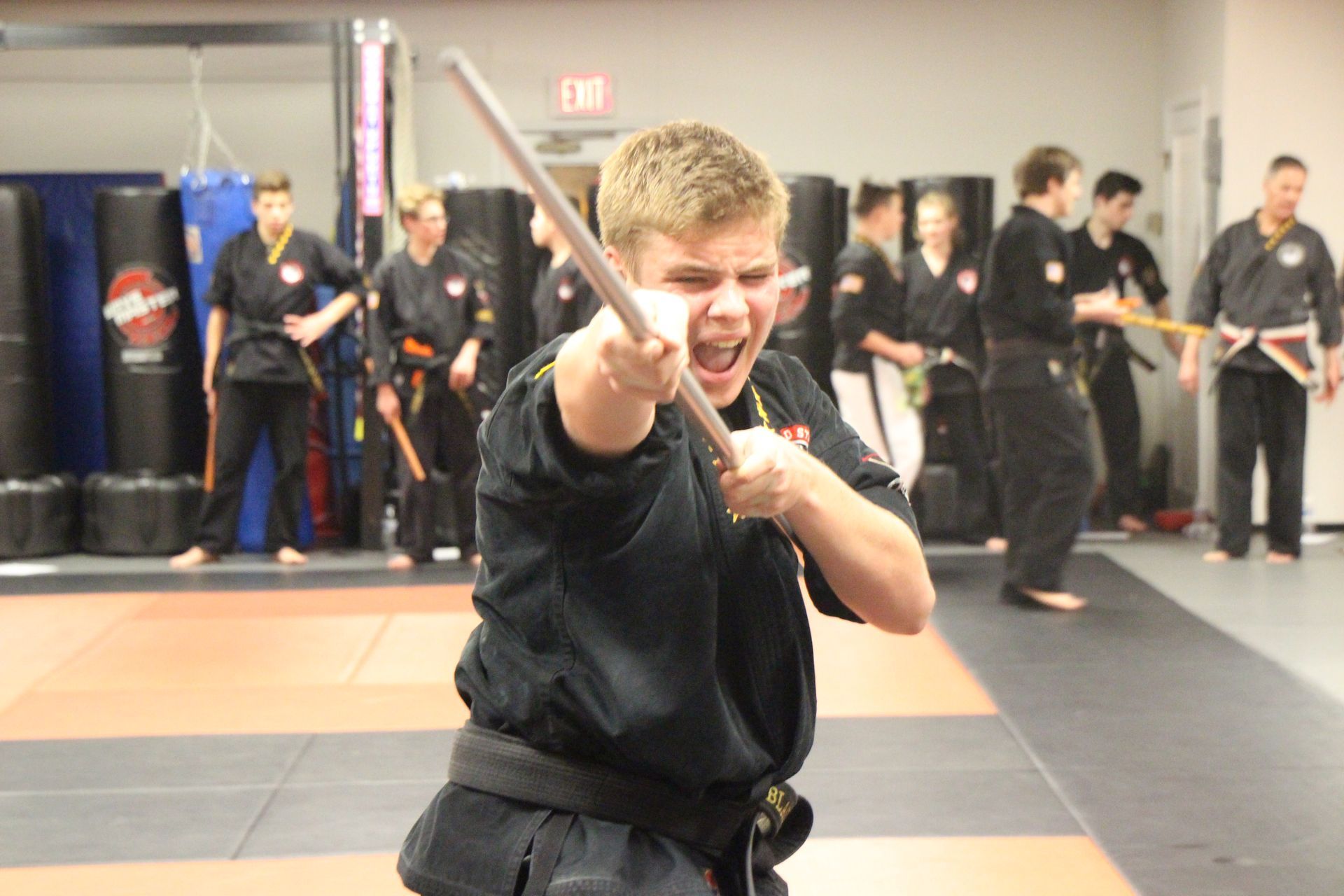 The word placeholder is on a gray background.