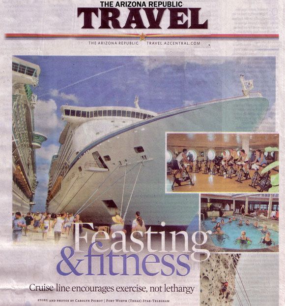 Cruise ship ad: 