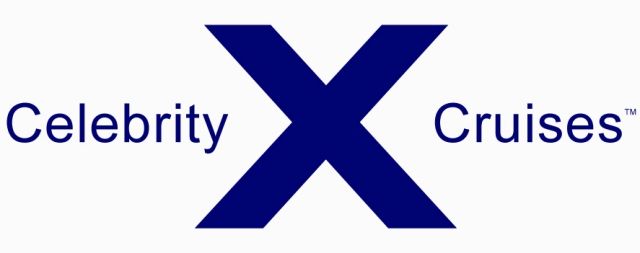 Celebrity Cruises logo with a dark blue 
